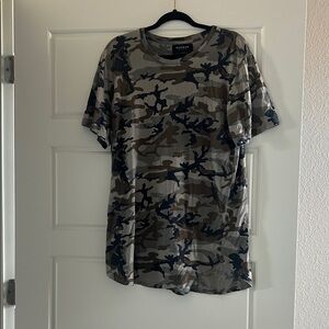 PacSun Men's Short Sleeve Camo Tee